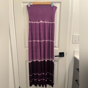 Lucky brand Purple Tie-Dye cover-up!
